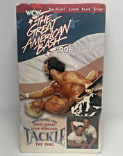 Vintage WCW The Great American Bash 1996 VHS Wrestling Ric Flair  Sting Turner