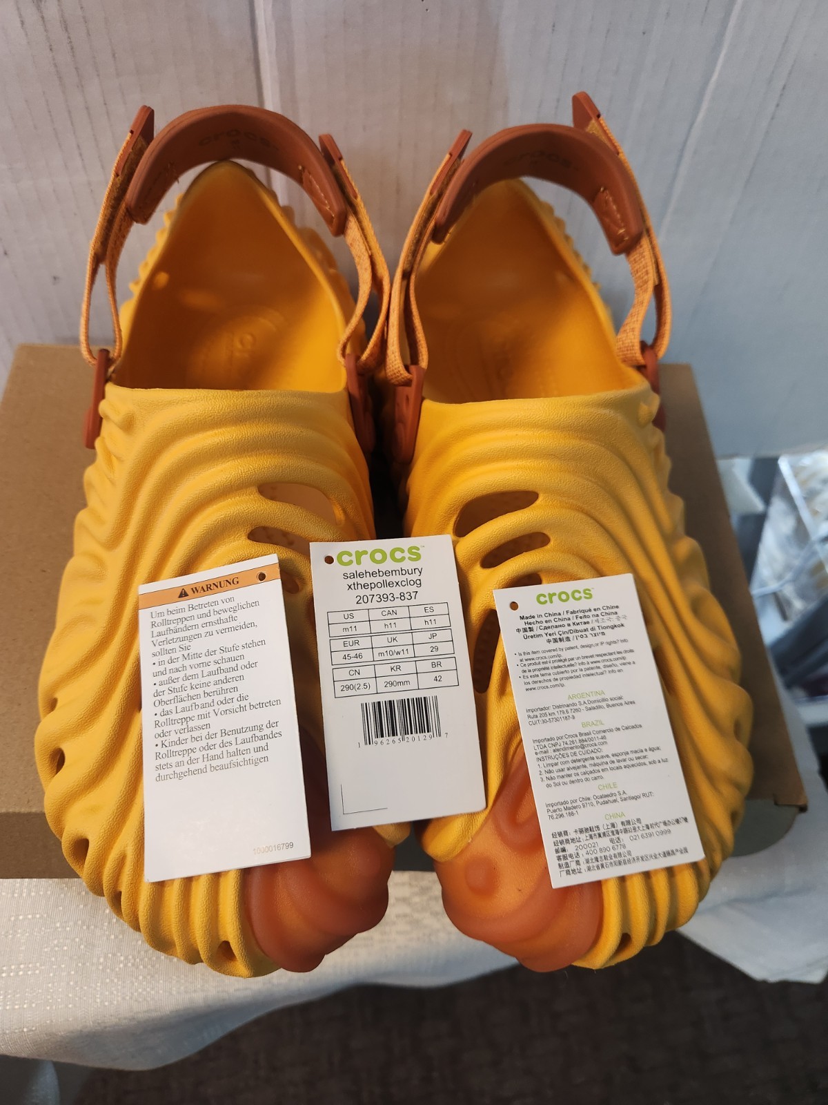 Salehe Bembury X Crocs Pollex Clog Cobbler Mens Size 11 image 2