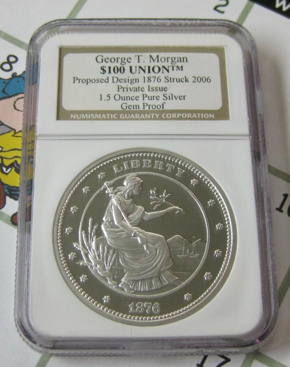 コレクション e T. Morgan 1876-Dated Silver 1oz 1876 Year Silver Bullion Coins for sale | eBay