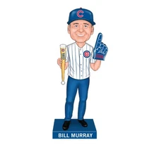 Bill Murray Bobblehead Chicago Cubs Giveaway with free '16 WS rally towel
