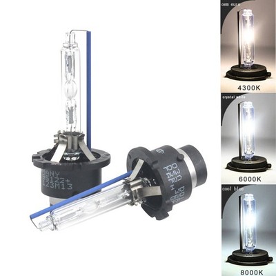 2x 35W D2S  HID XENON Headlight Bulbs OEM Lamp Low Bean White/Blue Light
