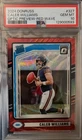 2024 Panini Donruss - Rated Rookie Caleb Williams #327 Optic Red Wave Prizm (RC)