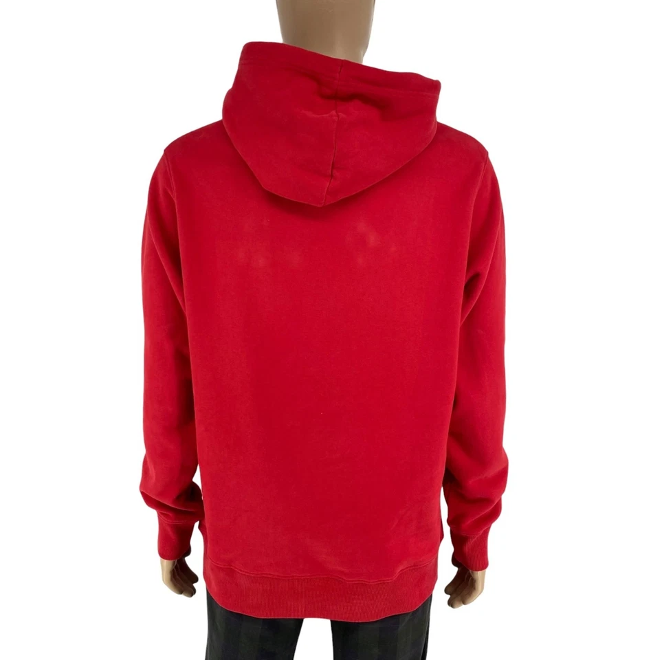Gant Homme Sweat À Capuche Script Rouge Taille L - Photo 3/4