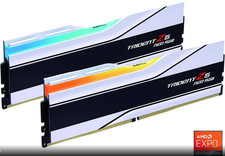 G.SKILL Trident Z5 NEO RGB 32GB 2x16GB 6000 MT/s CL28  AMD EXPO  White DDR5