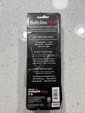 Babyliss Pro Foil Shaver Replacement Power Cord Charger