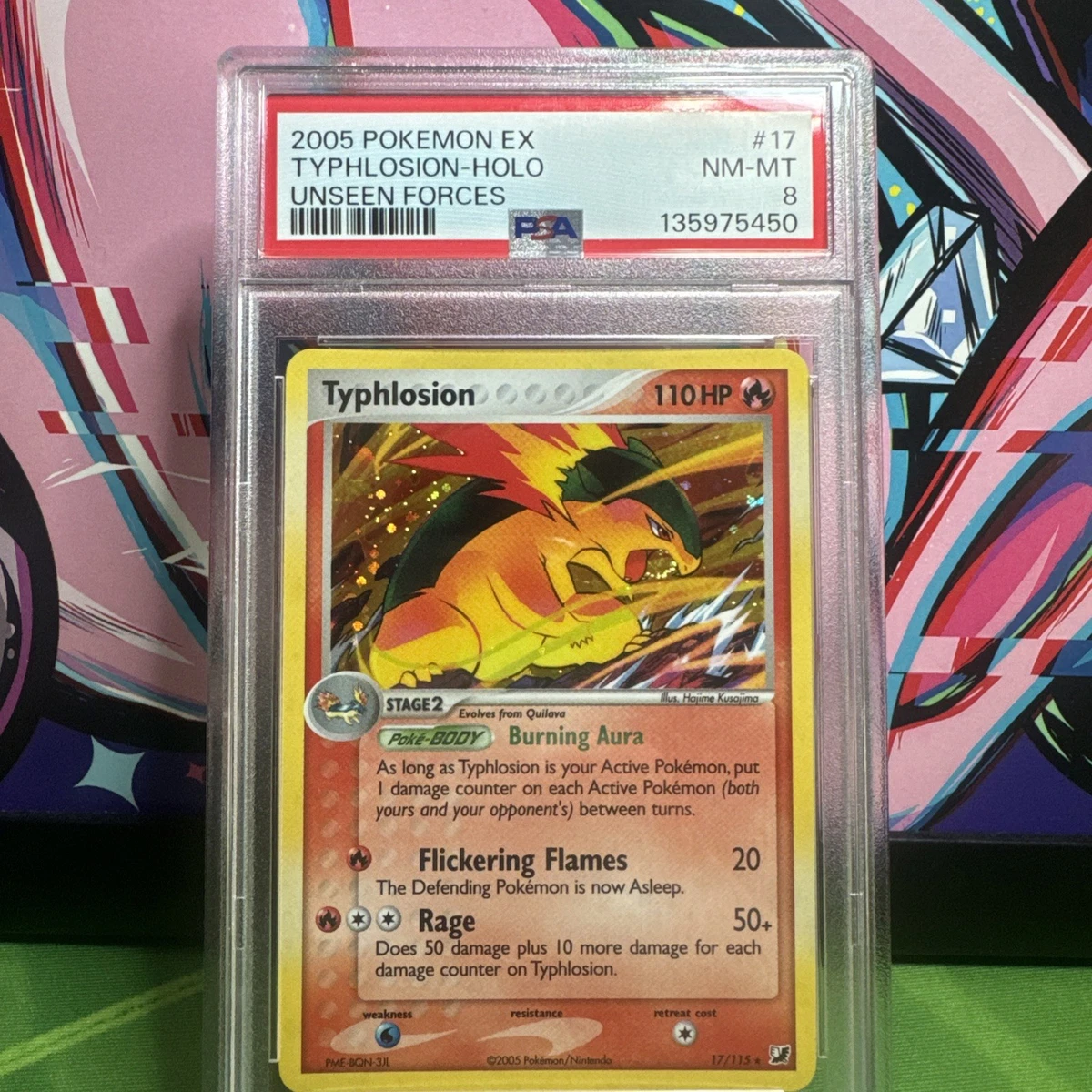 Pokémon TCG Professional Sports Authenticator (PSA) Holo Rare