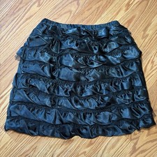 Hanna Andersson Black Layered Tulle Skirt Size 140/10 Fancy Dress Up