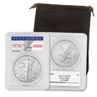 2026 PCGS MS 70 Premier Edition 1776-2026 American Silver Eagle 1 of 5000
