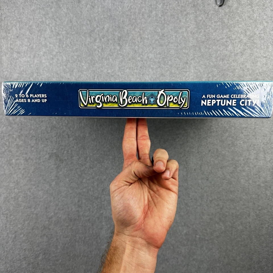 Virginia Beach Opoly Board Game Late For The Sky 2-6 Players Ages 8+ USA - Image 3 of 4