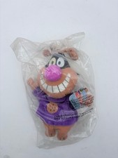 General Mills Chip the Cookie Crisp Hound Breakfast Pal Plush Beanie 1998 w/ tag