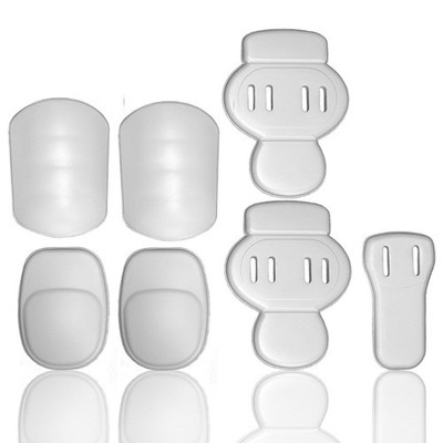 Full Force American Football Schoner 7 Piece Padset Gr. junior, weiß, one size