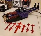 Hasbro G.I. Joe Cobra Mamba Helicopter Vehicle With Gyro-Viper Vintage 1987