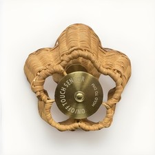 Better Homes & Gardens 9" wiederaufladbare tragbare Rattanlampe