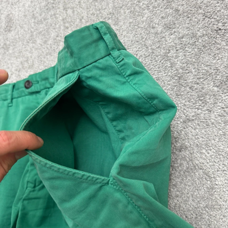 Pantalones Cortos Chinos Jack Spade Bleecker Stret New York Para Hombre 38 Verde Frente Plano Algodón Foto 4 de 4