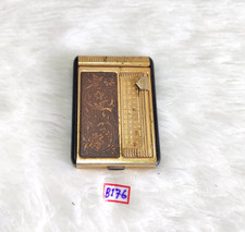 Vintage Blumenmuster Kunst Kompakt Alphabet Tuner Metall Telefon Alte Taschen