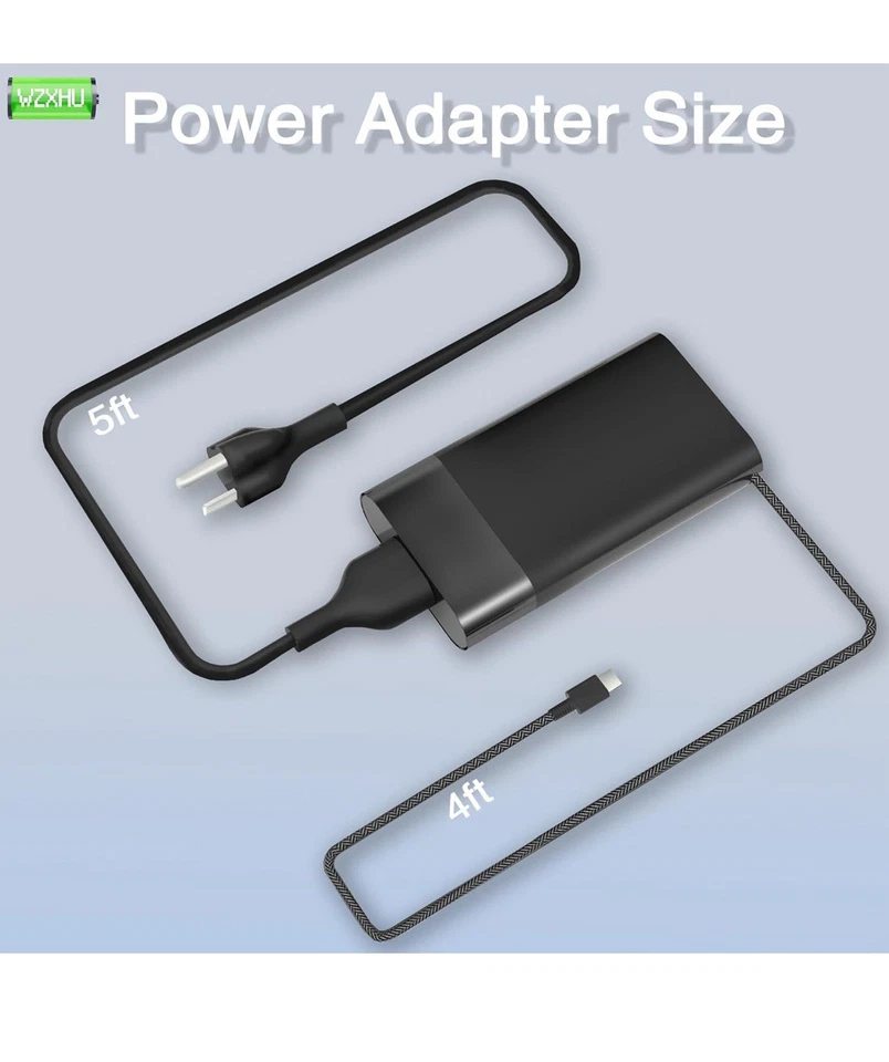 65W USB 充电器 Compatib 带 Android、iPhone、平板电脑、Macbook、iPad、三星。 — 第 2/4 张图片