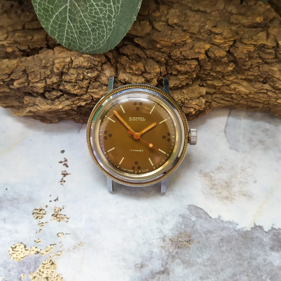 Watch Vostok USSR Vintage mechanical men's wrist watch Soviet watch - Image 3 of 4