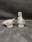 Vintage RED WING Pottery Bob White QUAIL Salt & Pepper Shaker USA