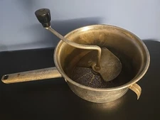 Vintage Foley Food Mill No. 101 Stainless Steel 2 Quart Masher Ricer 7" Strainer