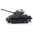 1/16 RC Tank Sherman M4A3 E8 Fury Edition 360°Turret IR BB Smoke Road Wheels — photo 5