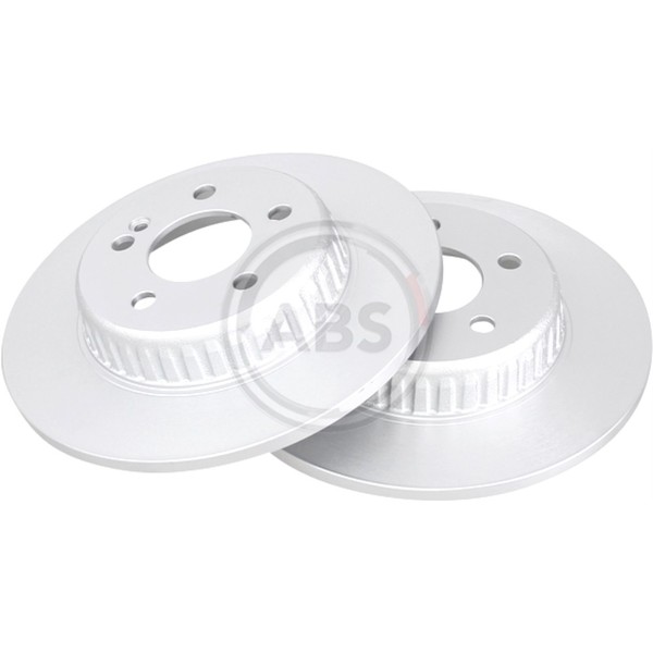 A.B.S. 2X Bremsscheibe Hinten Ø300 Mm Voll FüR Mercedes-Benz C-Klasse T-Model-image