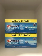 Crest Pro Health Clean Mint Toothpaste (4.3oz) Twin Pack (lot Of 2) Total Of 4