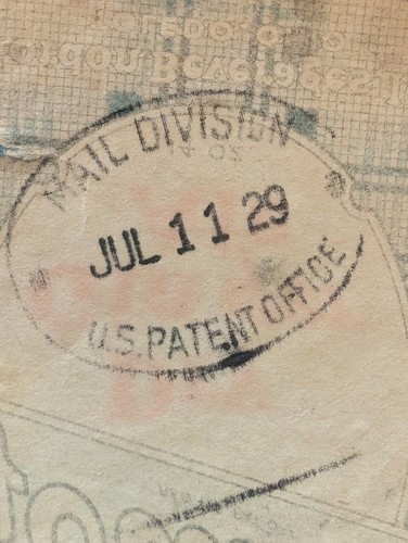 VINTAGE GORDON DRY GINGER ALE SODA LABEL STAMPED JULY 11 1929 US PATENT OFFICE - Picture 6 of 9