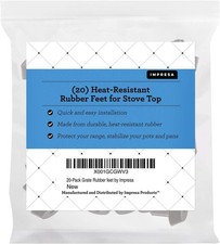 Stove Gas Range Grate Rubber Feet Bumper for Frigidaire Gallery Kit Replacement