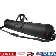 Large Tripod Carrying Case Durable Nylon Thick Cushioned Bag Equipment Transport