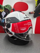 Casco JET CABERG RIVIERA V4-BIANCO-LUCIDO