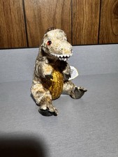 ⭐️ TOOTHY ⭐️ DOB:2001 TY Beanie Baby DINOSAUR - MWMT' With Error(2002)