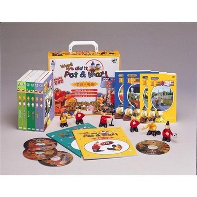 [PROXY] Korean Pat & Mat DVD boxset (10 Disc, Transcript Books, And Figures)