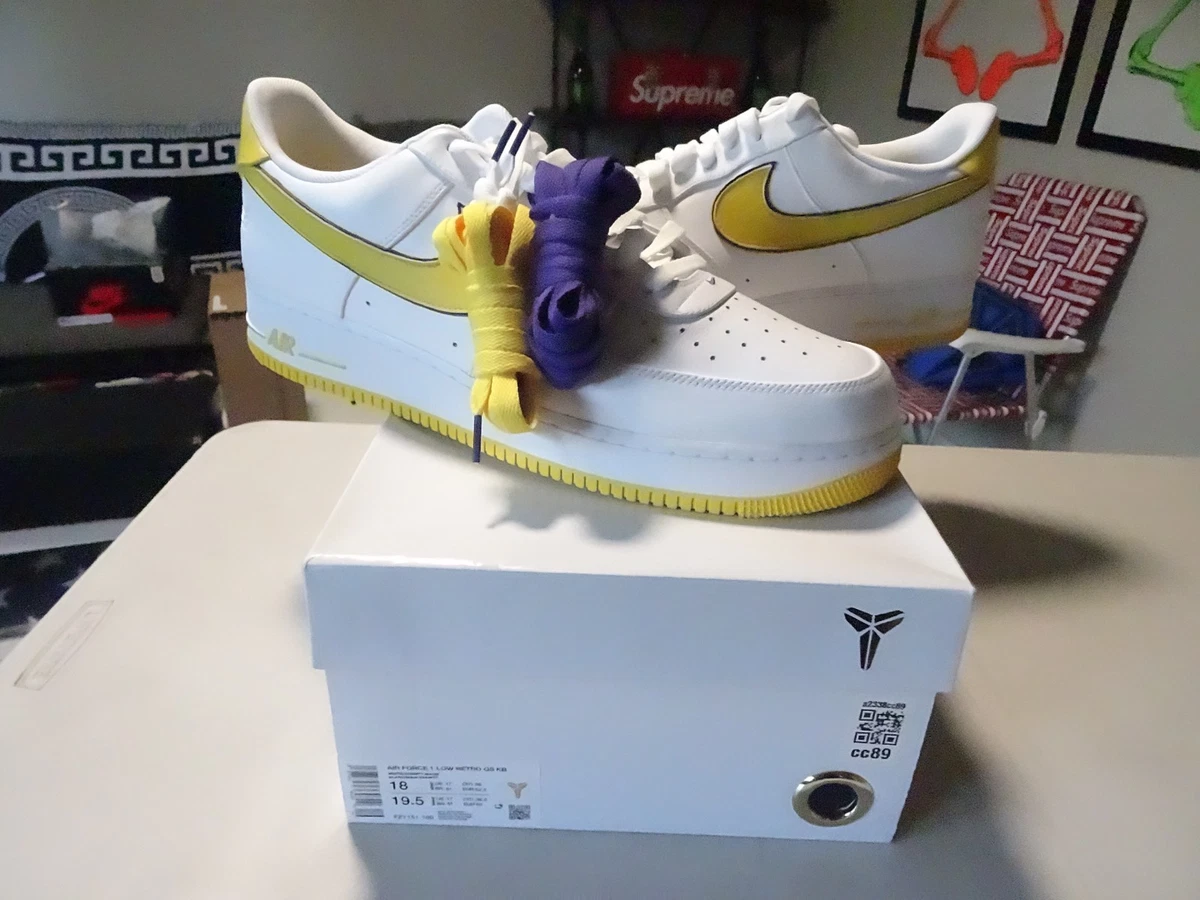 NIKE AirForce1 レイカーズ LA Nike NBA x Air Force 1 Low Lakers | eBay