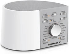 Adaptive Sound Technologies + Sleep 1 Count 1 (Pack of 1), White/Silver