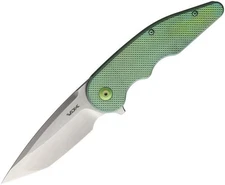 VDK Knives Wasp Green Framelock Folding Knife w / Pocket - VDK008 GREEN
