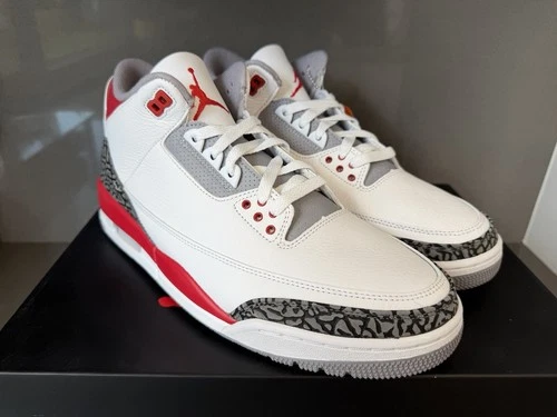 Nike Air Jordan 3 Retro “Fire Red” DN3707-160 DS Deadstock US 11