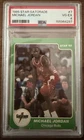 1985 Star - Gatorade Michael Jordan #7 (RC) PSA 4