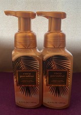 bath body works Coco Paradise foaming hand soap set of 2