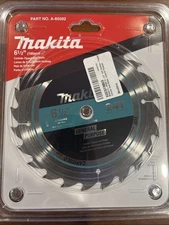 Makita A-85092 6-1/2" 24T Carbide-Tipped Circular Saw Blade, 6-1/2", Factory 