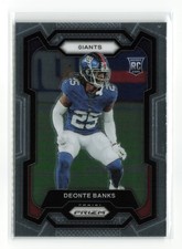 2023 PANINI PRIZM DEONTE BANKS #376 RC GIANTS