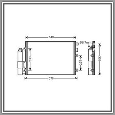 Condensateur Dacia LOGAN