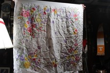 Vintage Scarf H 35" x 35" Floral Avon