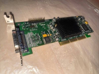 MATROX G550 GRAFIKKARTE DUAL HEAD  MGI G55MADDA32DB AGP 2 VGA/D-SUB 32MB 7071-00