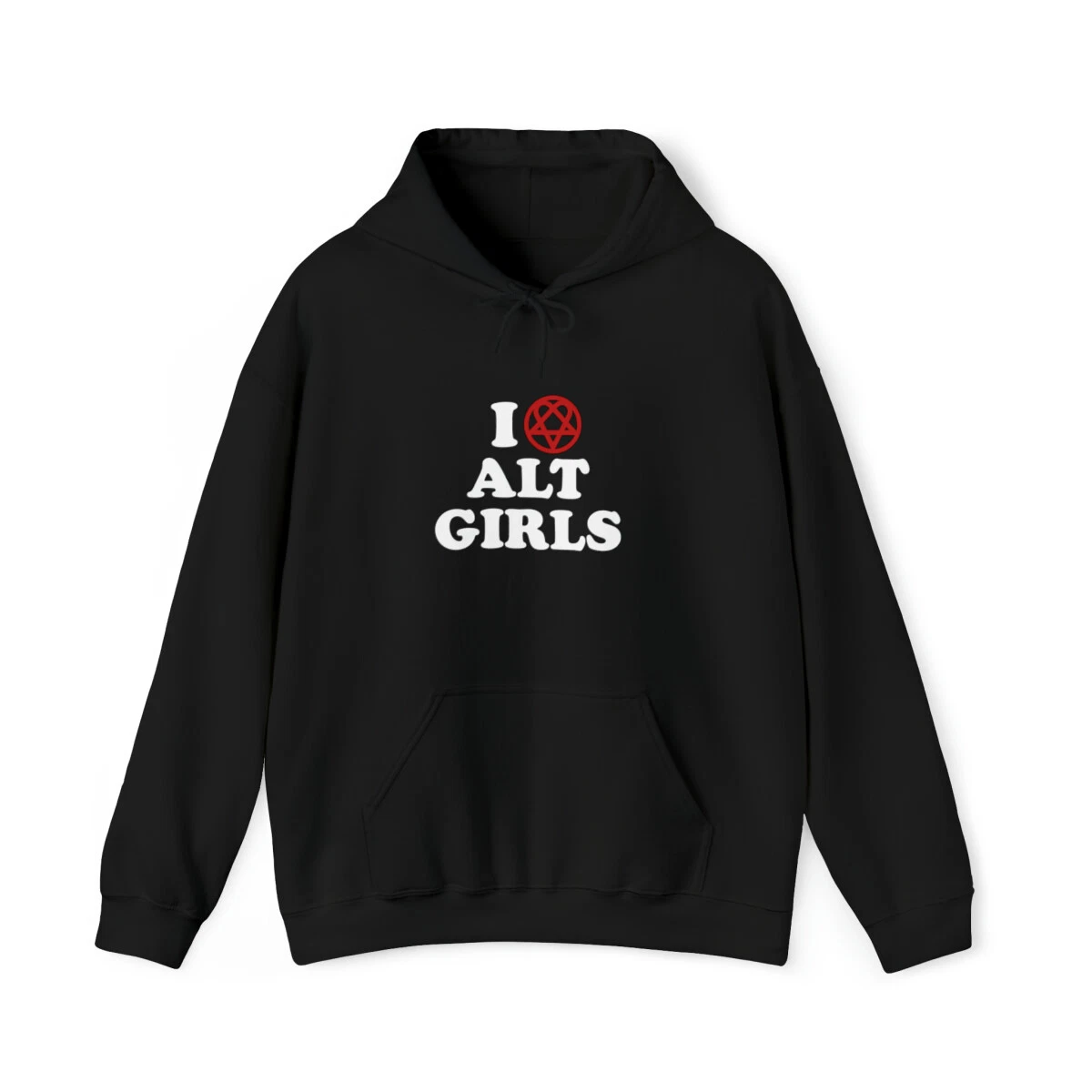 Heartagram hoodie top