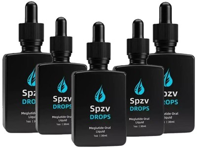 1-5X Spzv Meglutide Fat Burner Oral Liquid - Food-Grade Drops - 30 mL per Bottle