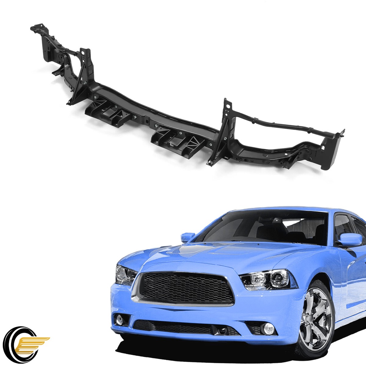 2011-2014 Dodge Charger Upper Crossmember For Dodge Charger Black