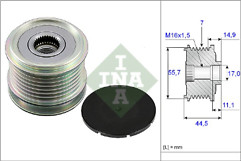 INA 535004210 Over-Running Alternator Pulley for sale online | eBay