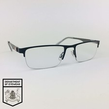 QUIKSILVER eyeglasses MATT BLACK HALF RIMLESS glasses frame MOD: QS 48 25633634