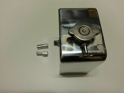 Polished Alloy Radiator Overflow Tank For Holden HQ HJ HX HZ WB - 2 Year Warranty