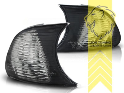 Frontblinker für BMW E46 Coupe Cabrio schwarz